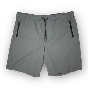 Urban Pipeline Woven 9 Inch Pull On Jogger Shorts Gray Men’s Size 38